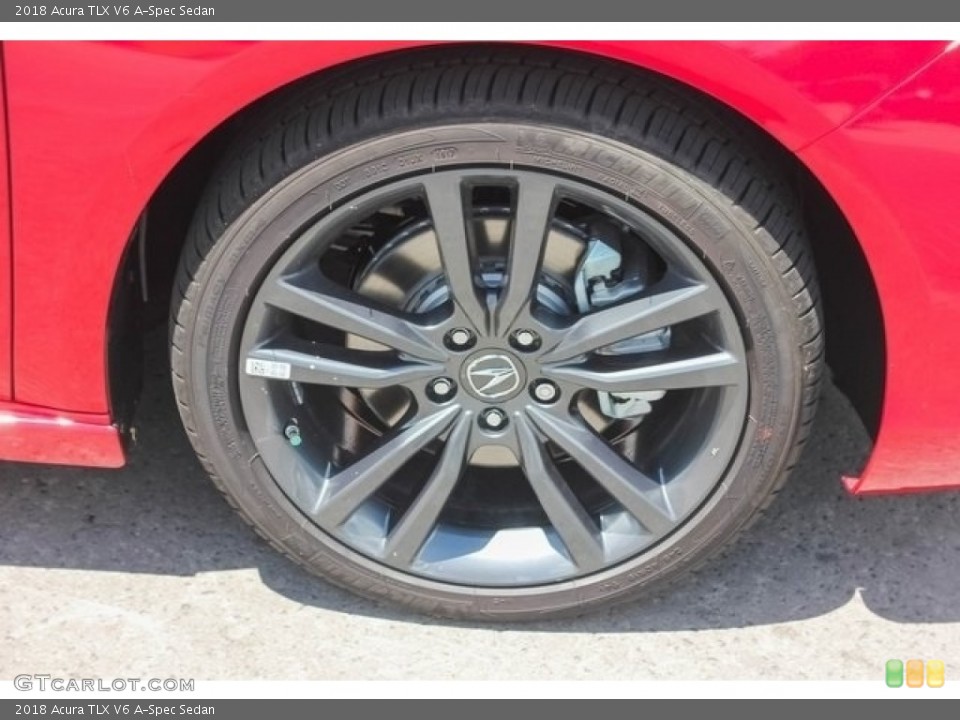 2018 Acura TLX V6 A-Spec Sedan Wheel and Tire Photo #121600803