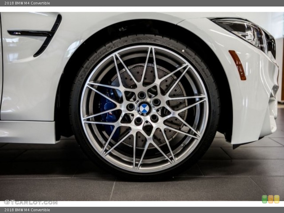 2018 BMW M4 Convertible Wheel and Tire Photo #121641924
