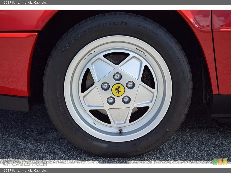 1987 Ferrari Mondial Cabriolet Wheel and Tire Photo #121653909