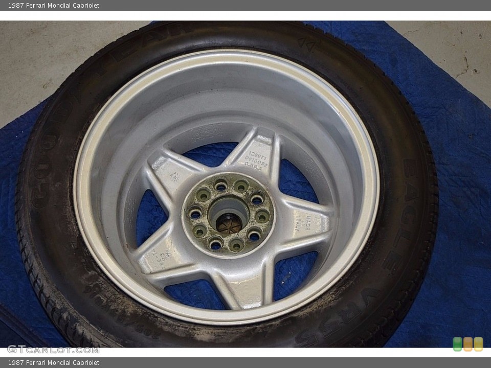 1987 Ferrari Mondial Cabriolet Wheel and Tire Photo #121655661