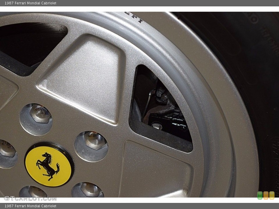 1987 Ferrari Mondial Cabriolet Wheel and Tire Photo #121656231