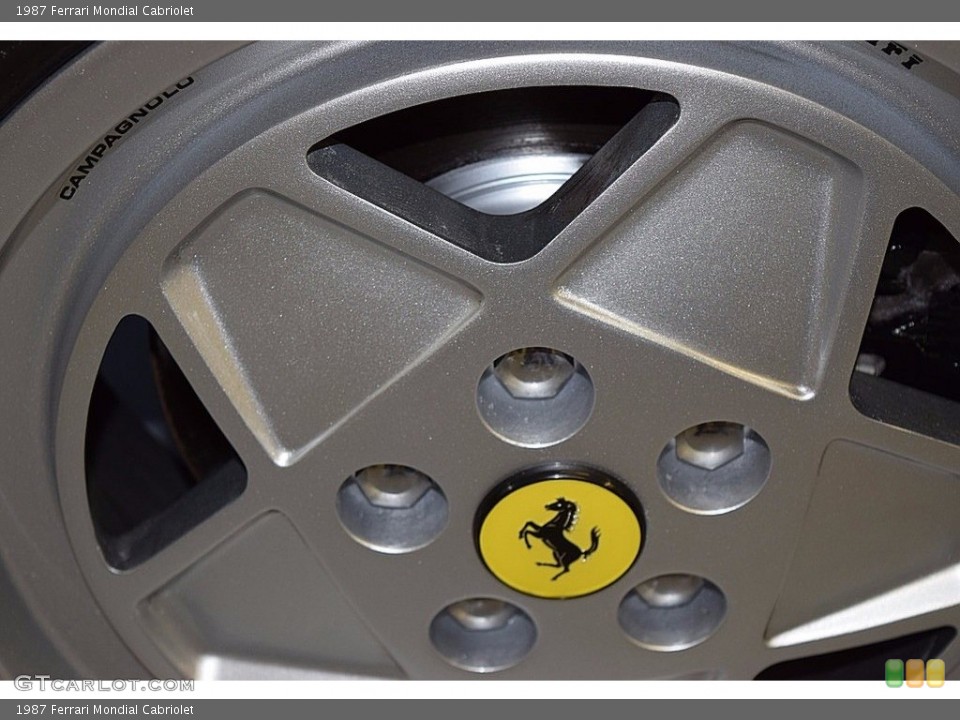 1987 Ferrari Mondial Cabriolet Wheel and Tire Photo #121656246