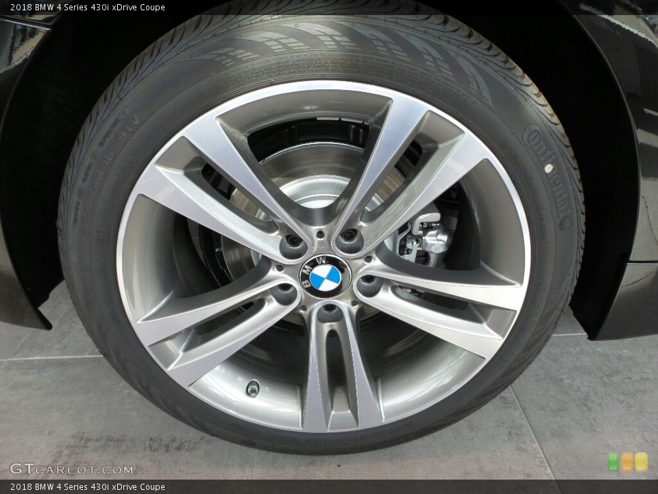 2018 BMW 4 Series 430i xDrive Coupe Wheel and Tire Photo #121759959