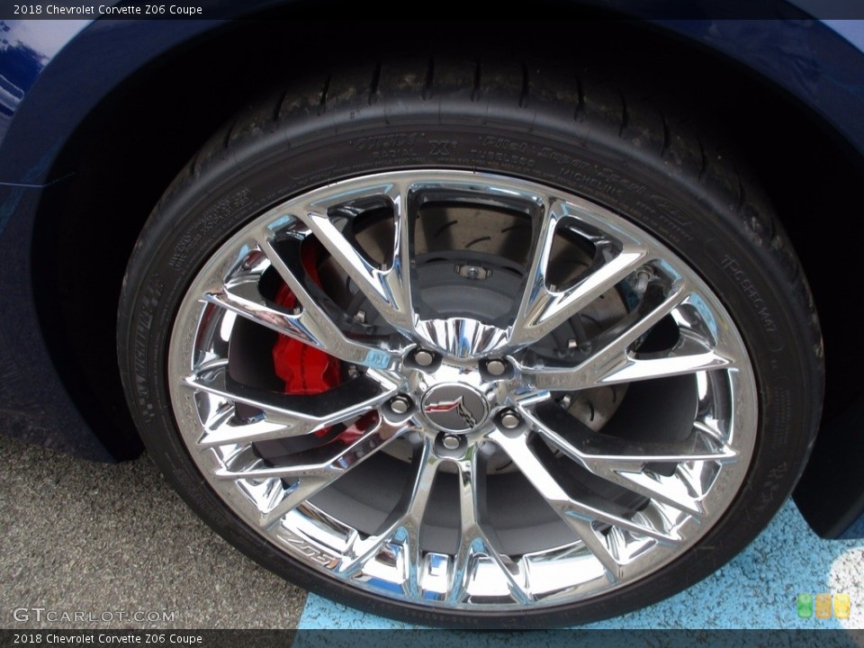 2018 Chevrolet Corvette Z06 Coupe Wheel and Tire Photo #121766007