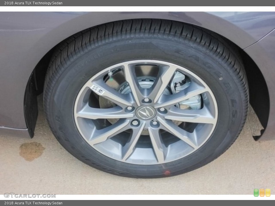 2018 Acura TLX Technology Sedan Wheel and Tire Photo #121787724