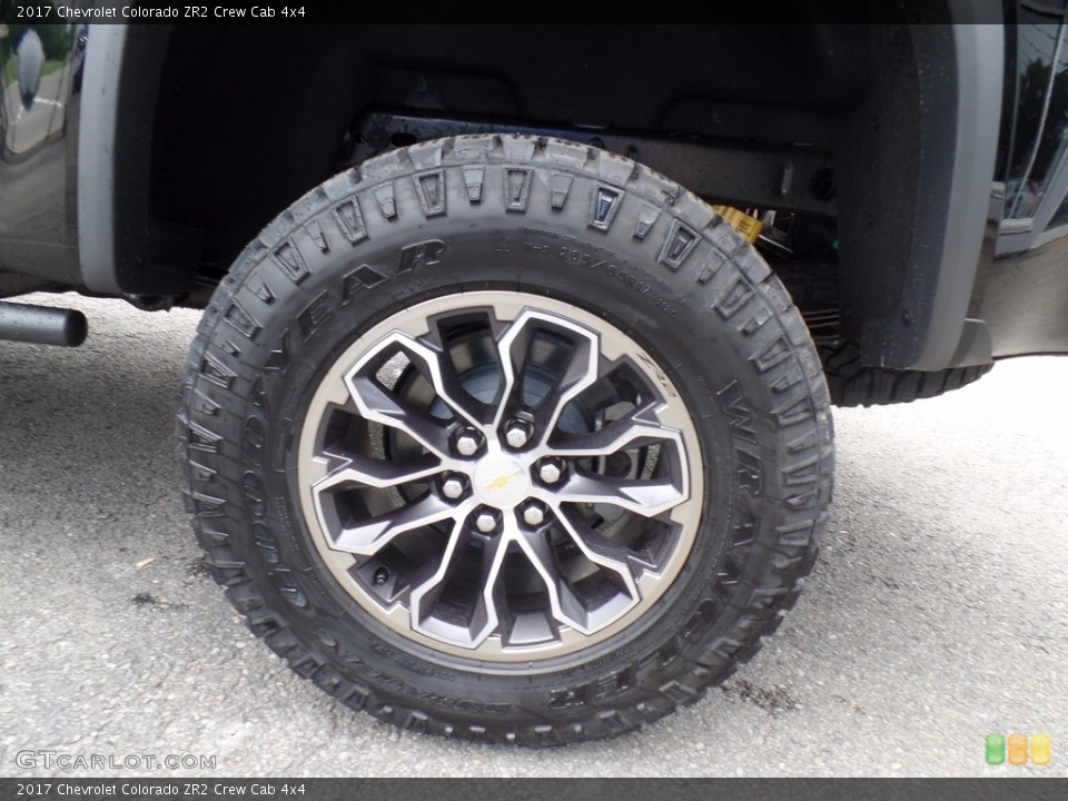 2017 Chevrolet Colorado ZR2 Crew Cab 4x4 Wheel and Tire Photo #121793447