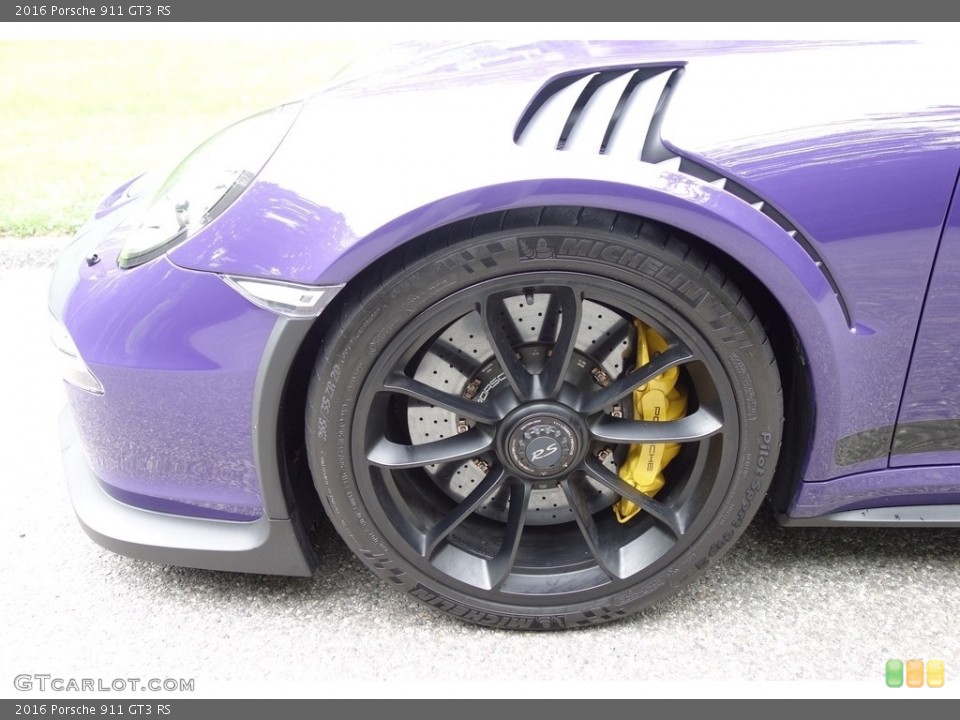 2016 Porsche 911 GT3 RS Wheel and Tire Photo #121800259