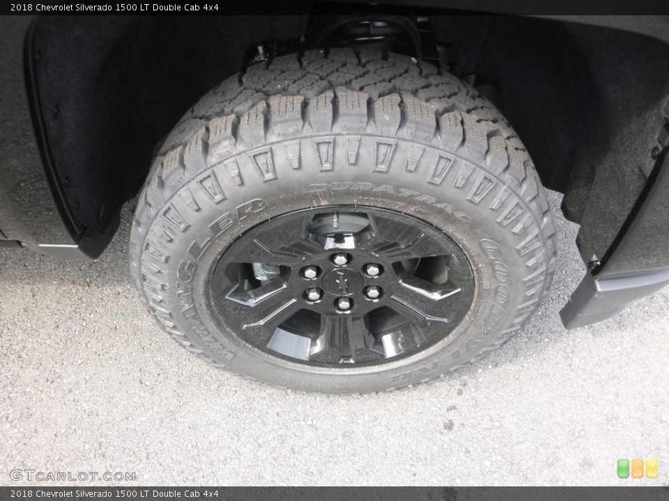 2018 Chevrolet Silverado 1500 LT Double Cab 4x4 Wheel and Tire Photo #121872344