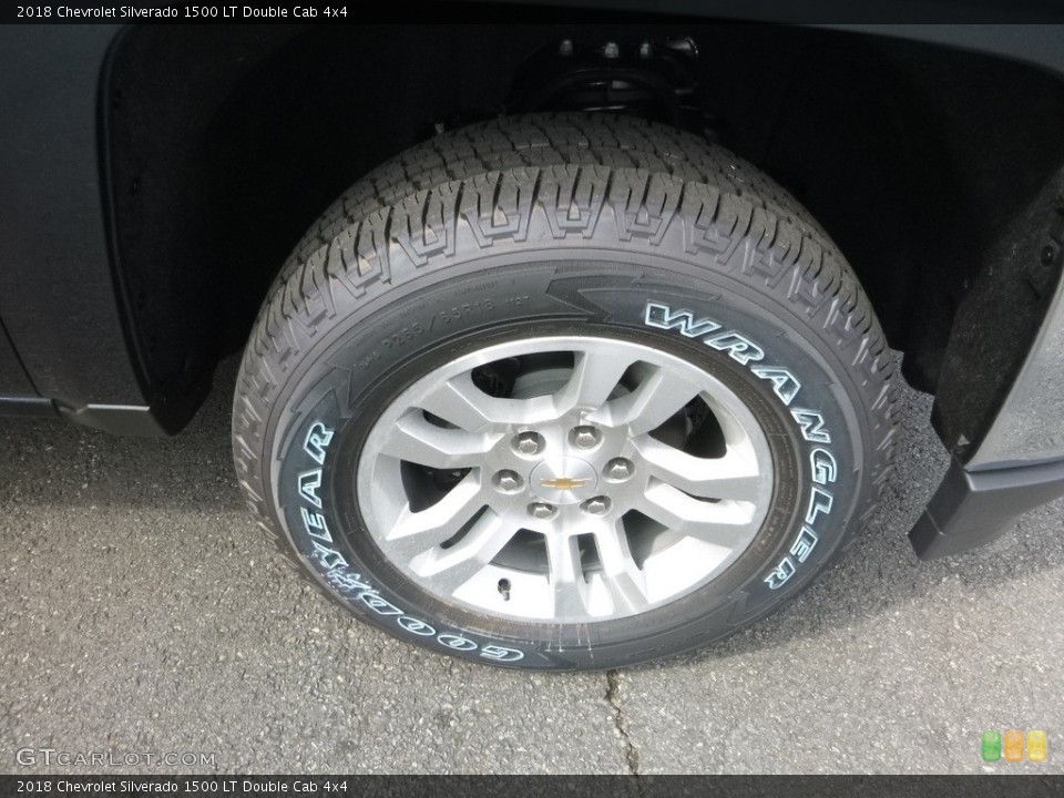 2018 Chevrolet Silverado 1500 LT Double Cab 4x4 Wheel and Tire Photo #121872883