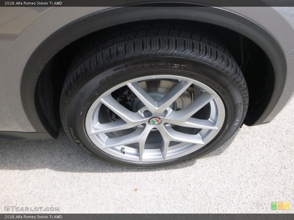 2018 Alfa Romeo Stelvio Ti AWD Wheel and Tire Photo #121873366
