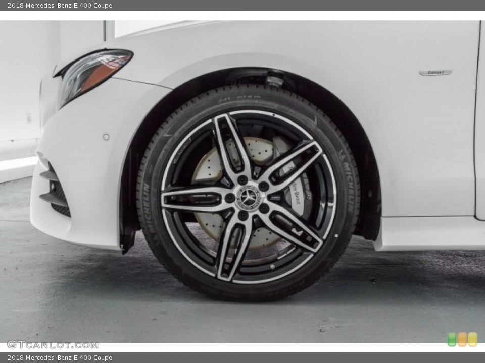2018 Mercedes-Benz E 400 Coupe Wheel and Tire Photo #121881508