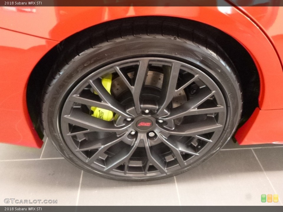 2018 Subaru WRX STI Wheel and Tire Photo #121893601