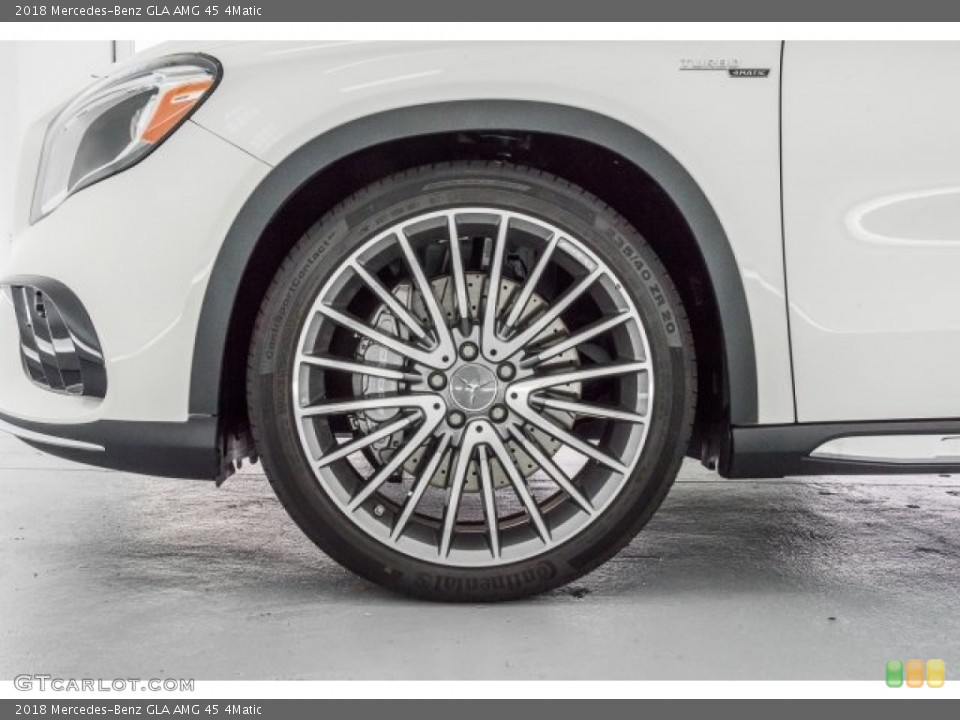 2018 Mercedes-Benz GLA AMG 45 4Matic Wheel and Tire Photo #121900573