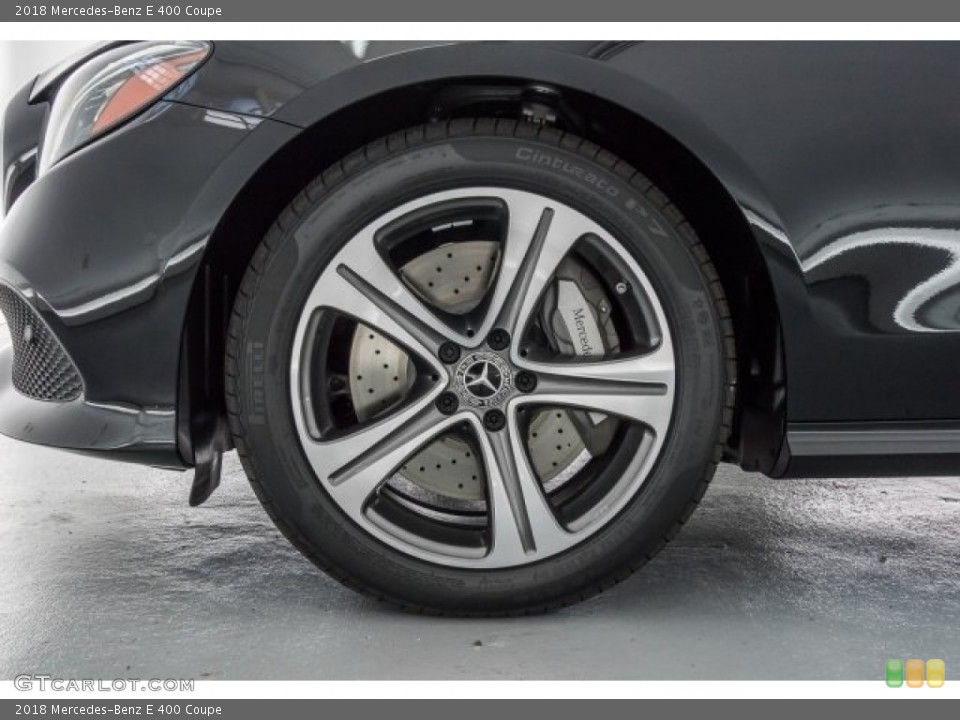 2018 Mercedes-Benz E 400 Coupe Wheel and Tire Photo #121900783