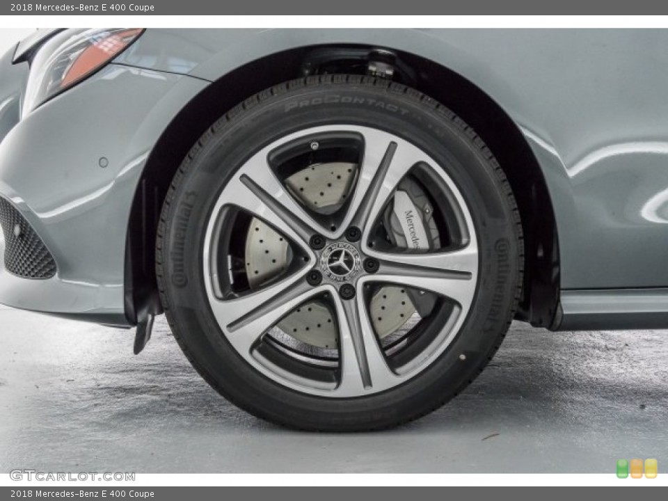 2018 Mercedes-Benz E 400 Coupe Wheel and Tire Photo #121901038