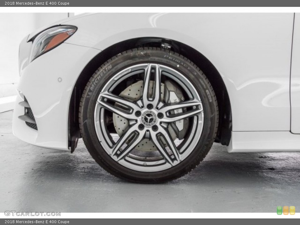 2018 Mercedes-Benz E 400 Coupe Wheel and Tire Photo #121901254