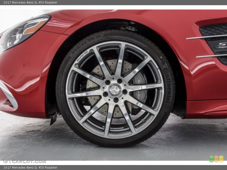 2017 Mercedes-Benz SL 450 Roadster Wheel and Tire Photo #121902367