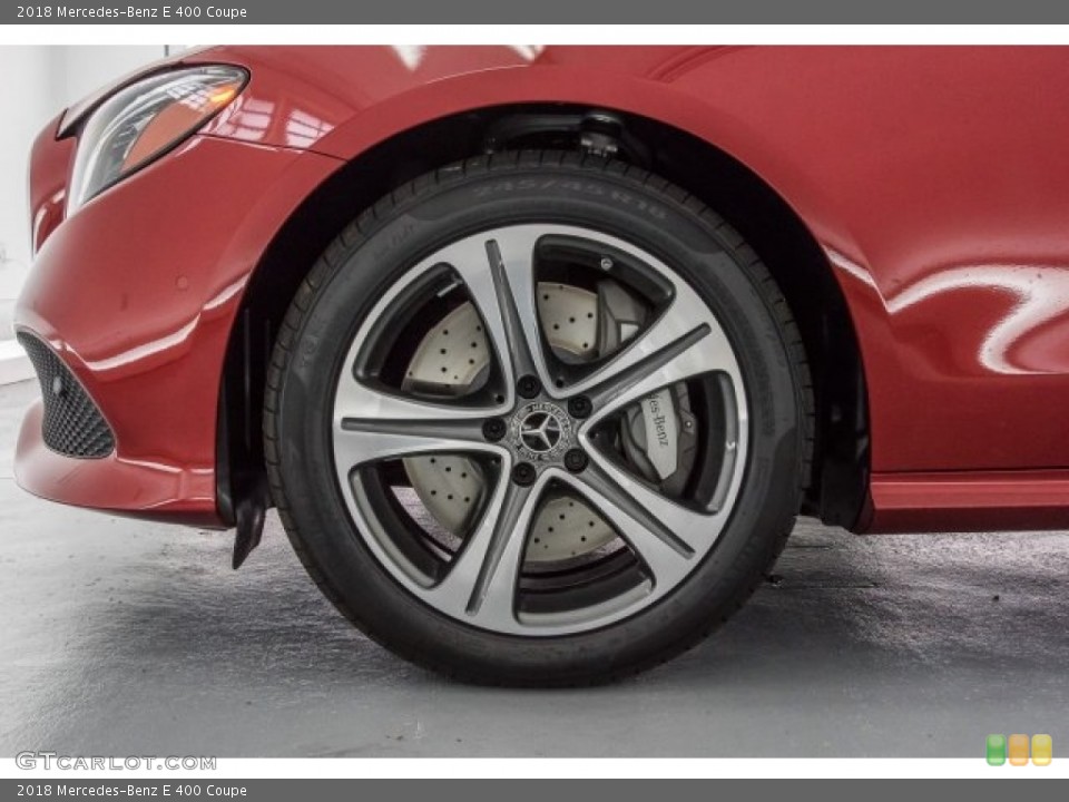 2018 Mercedes-Benz E 400 Coupe Wheel and Tire Photo #121965533