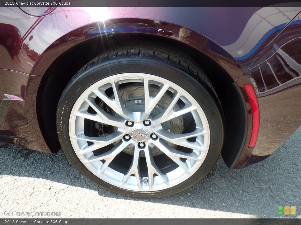 2018 Chevrolet Corvette Z06 Coupe Wheel and Tire Photo #121986224