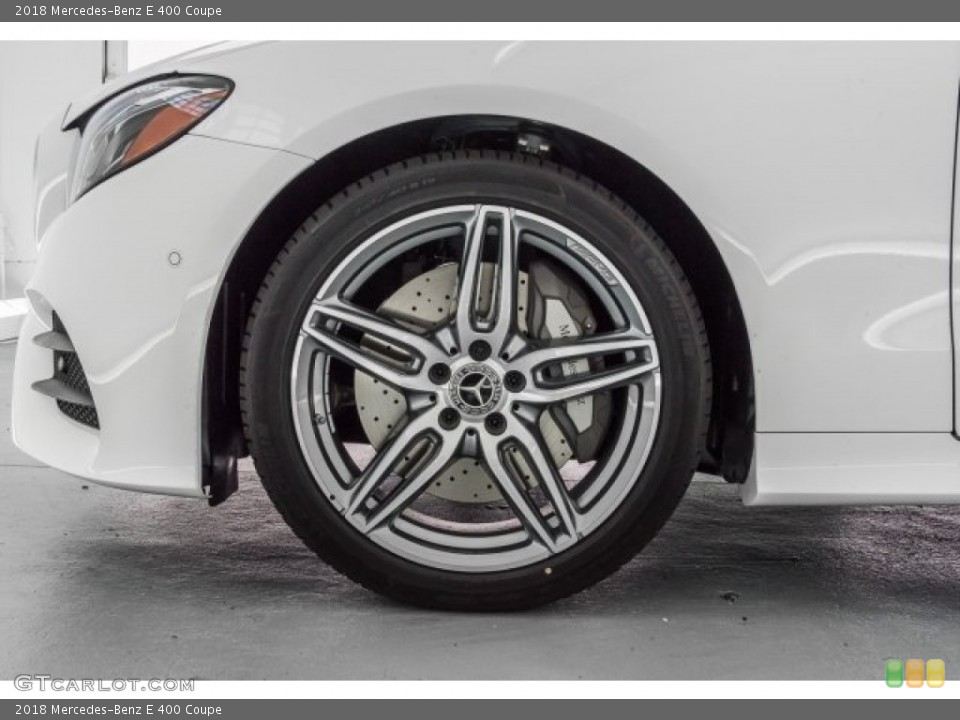2018 Mercedes-Benz E 400 Coupe Wheel and Tire Photo #122030813