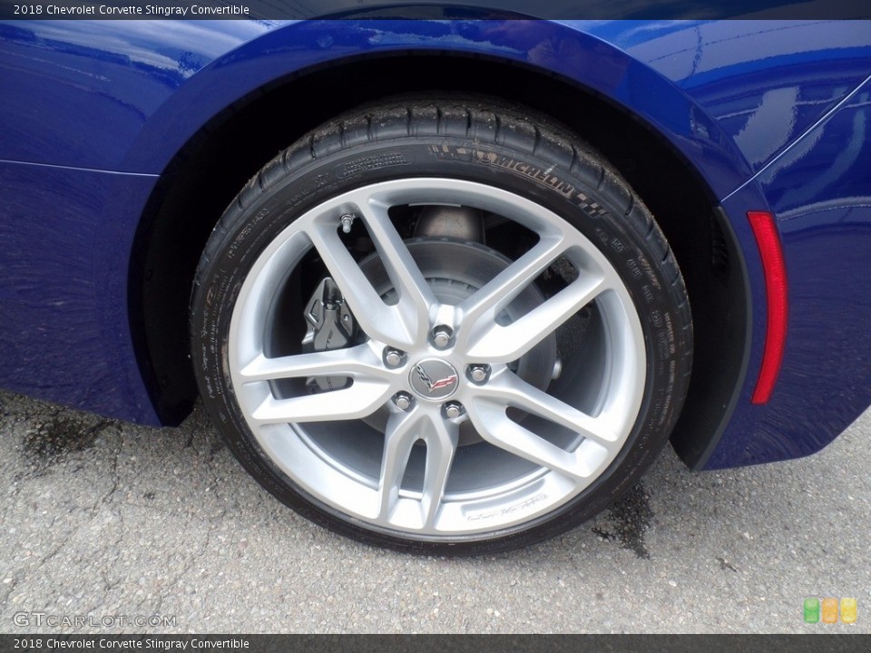 2018 Chevrolet Corvette Stingray Convertible Wheel and Tire Photo #122060197