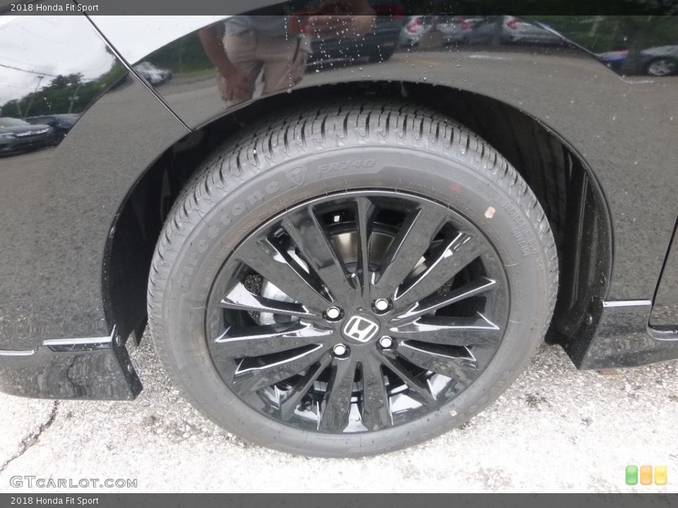 2018 Honda Fit Sport Wheel and Tire Photo #122070320
