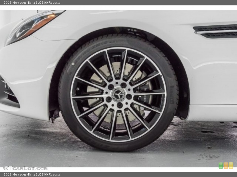 2018 Mercedes-Benz SLC 300 Roadster Wheel and Tire Photo #122097929