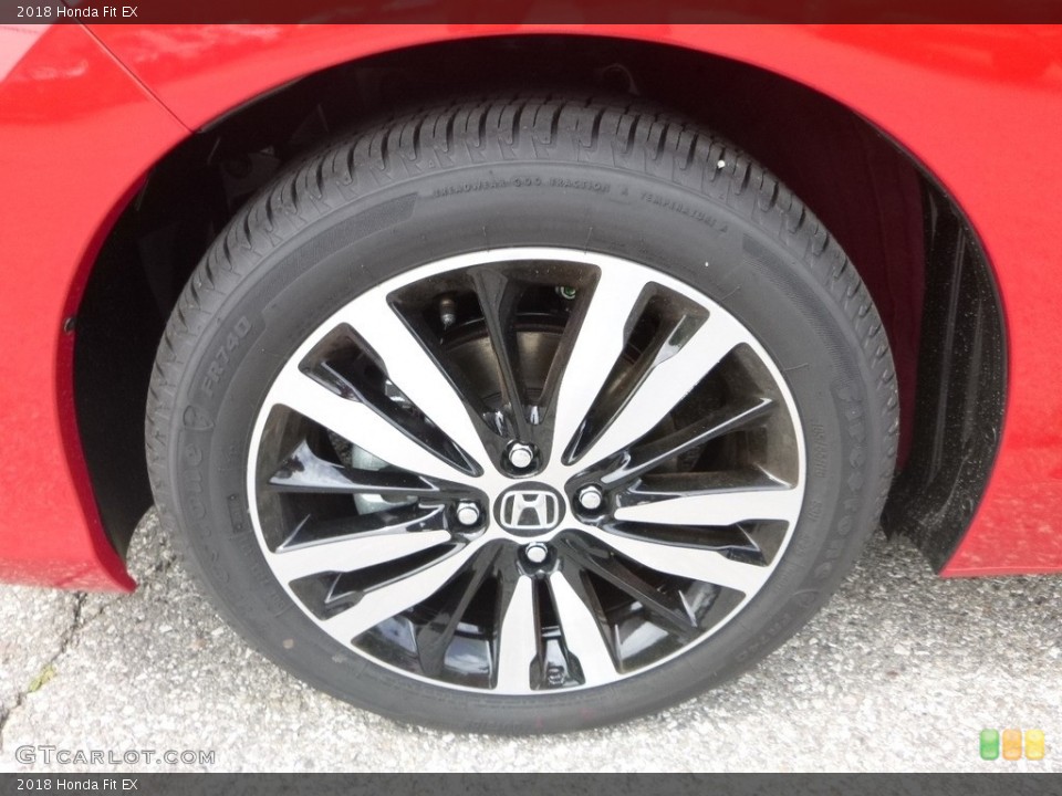 2018 Honda Fit EX Wheel and Tire Photo #122190195