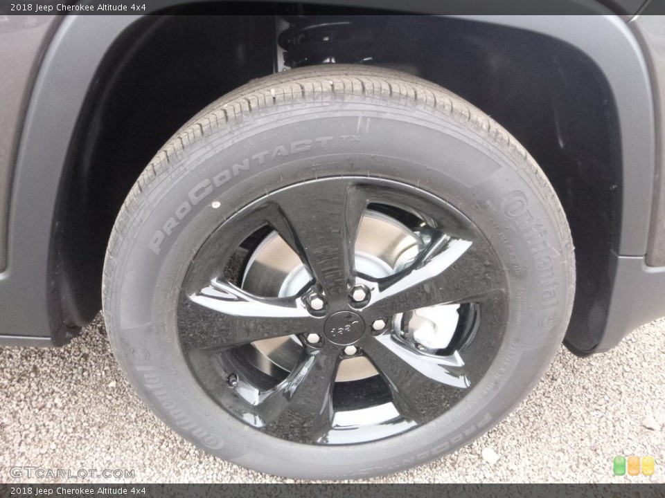 2018 Jeep Cherokee Altitude 4x4 Wheel and Tire Photo #122197890