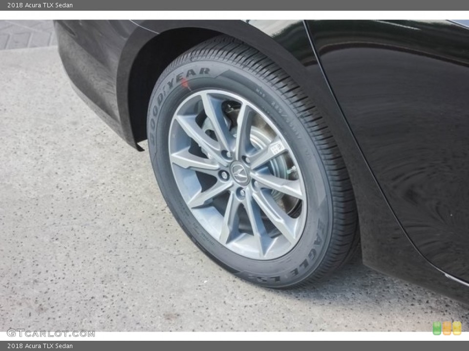 2018 Acura TLX Sedan Wheel and Tire Photo #122200506