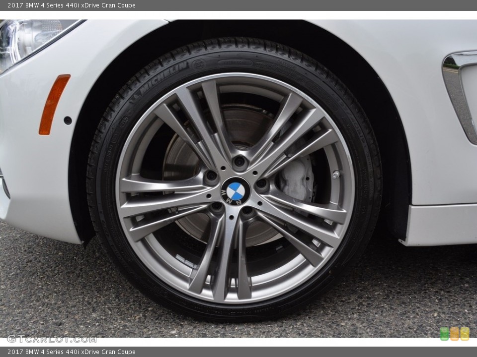 2017 BMW 4 Series 440i xDrive Gran Coupe Wheel and Tire Photo #122210931