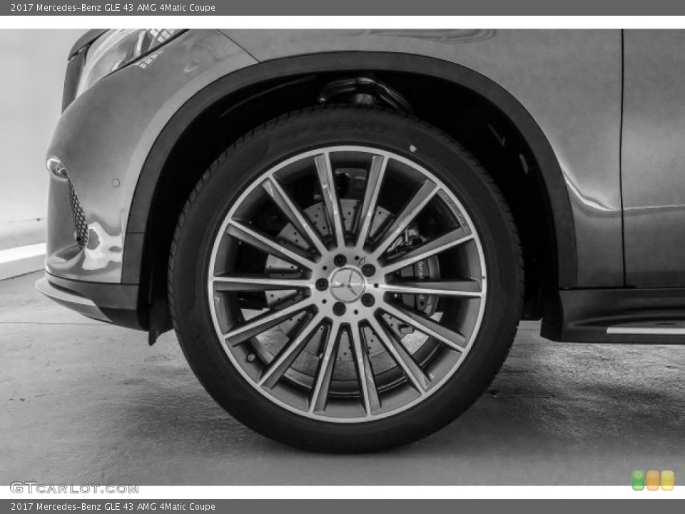 2017 Mercedes-Benz GLE 43 AMG 4Matic Coupe Wheel and Tire Photo #122298463