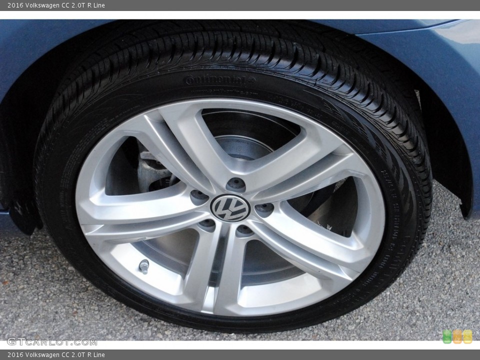 2016 Volkswagen CC 2.0T R Line Wheel and Tire Photo #122299153