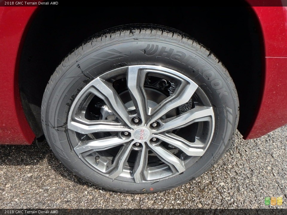 2018 GMC Terrain Denali AWD Wheel and Tire Photo #122387638