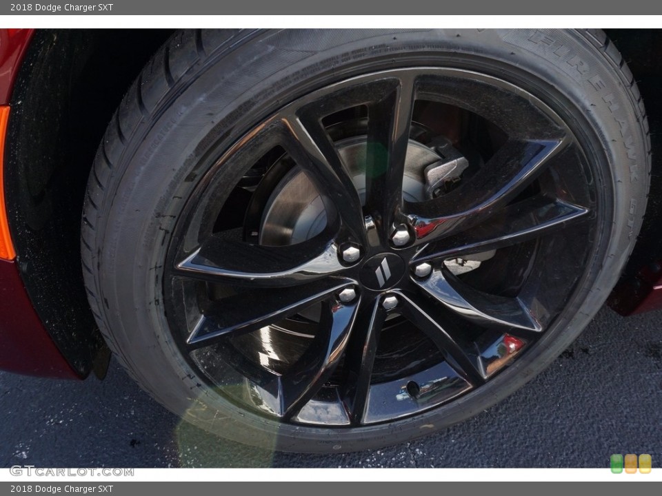 2018 Dodge Charger SXT Wheel and Tire Photo #122392698