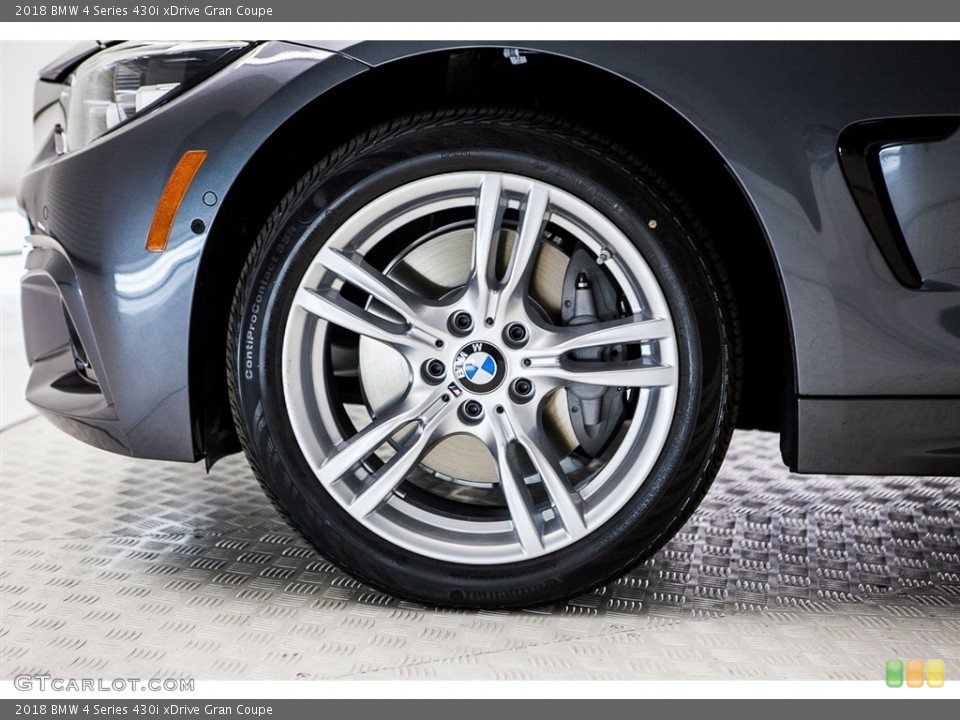2018 BMW 4 Series 430i xDrive Gran Coupe Wheel and Tire Photo #122406057