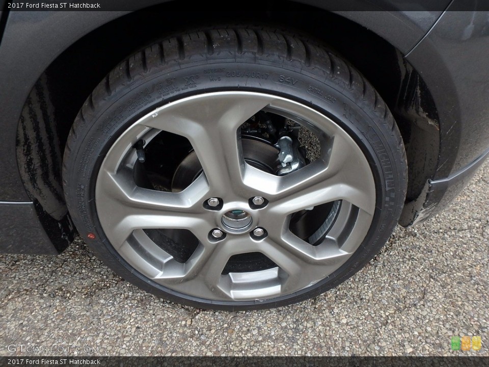 2017 Ford Fiesta ST Hatchback Wheel and Tire Photo #122406480