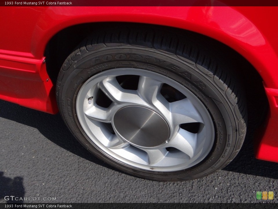 1993 Ford Mustang SVT Cobra Fastback Wheel and Tire Photo #122418633