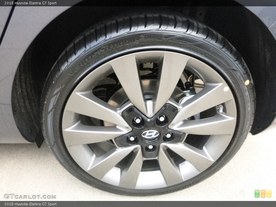 2018 Hyundai Elantra GT Sport Wheel and Tire Photo #122423568