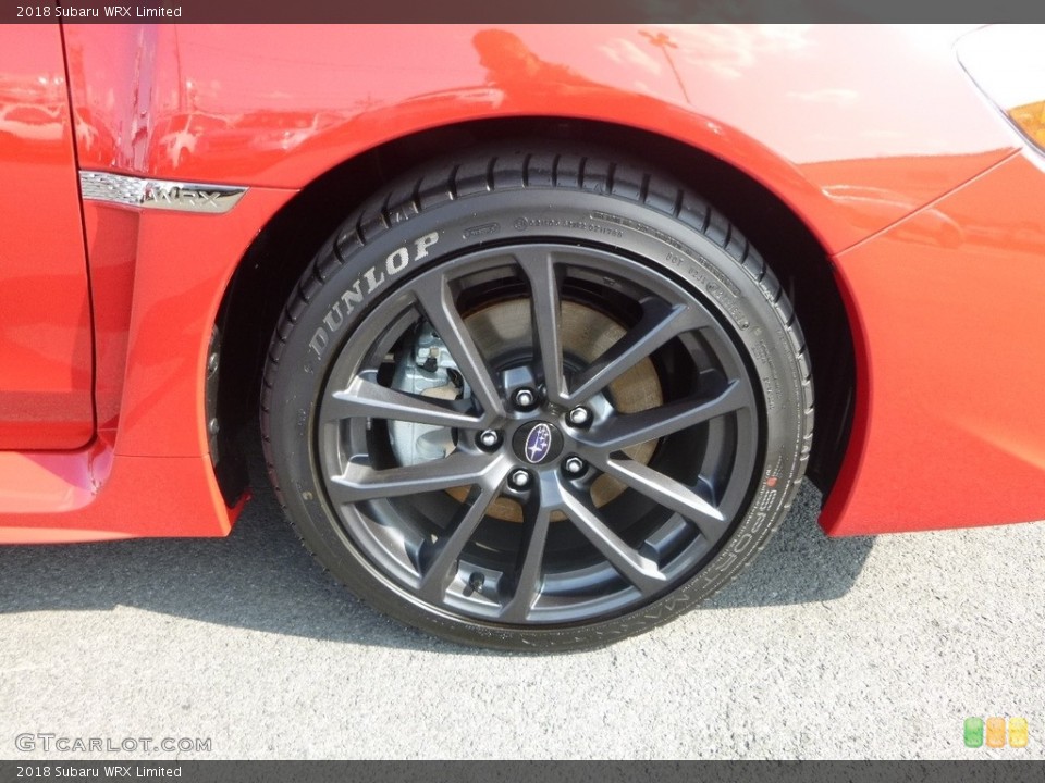 2018 Subaru WRX Limited Wheel and Tire Photo #122437714