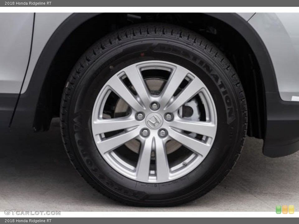 2018 Honda Ridgeline RT Wheel and Tire Photo #122458820