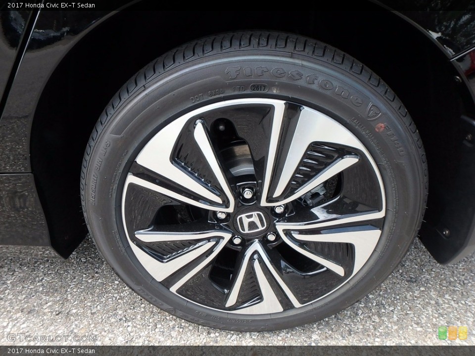 2017 Honda Civic EX-T Sedan Wheel and Tire Photo #122501231