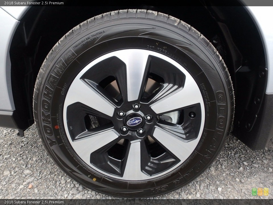 2018 Subaru Forester 2.5i Premium Wheel and Tire Photo #122502863