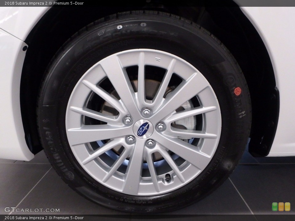 2018 Subaru Impreza 2.0i Premium 5-Door Wheel and Tire Photo #122504393