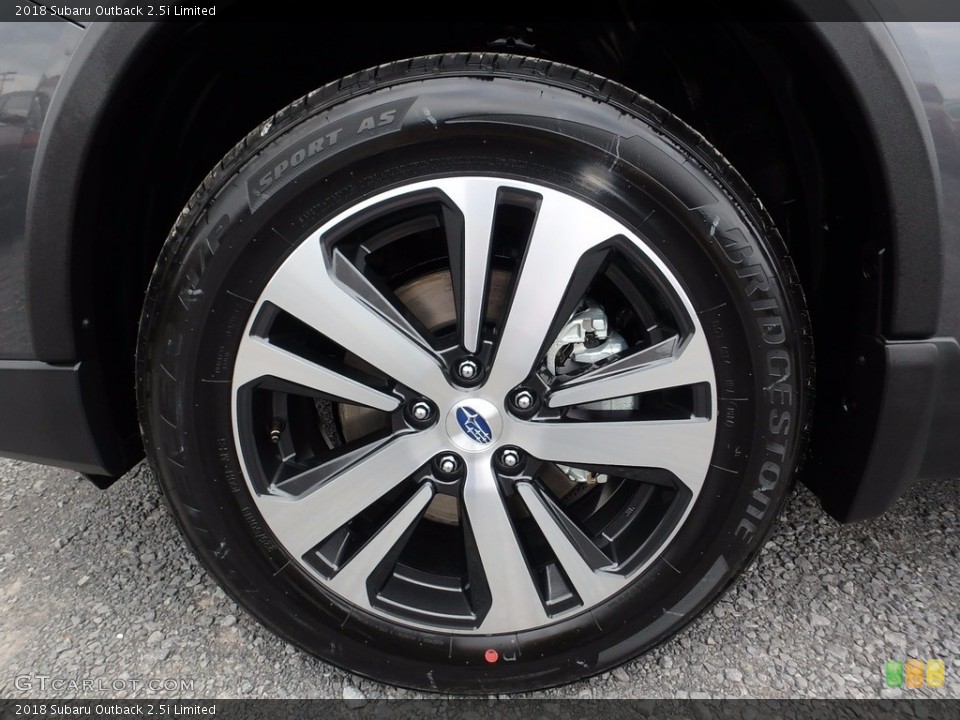 2018 Subaru Outback 2.5i Limited Wheel and Tire Photo #122506109