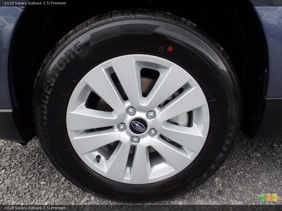 2018 Subaru Outback 2.5i Premium Wheel and Tire Photo #122507693