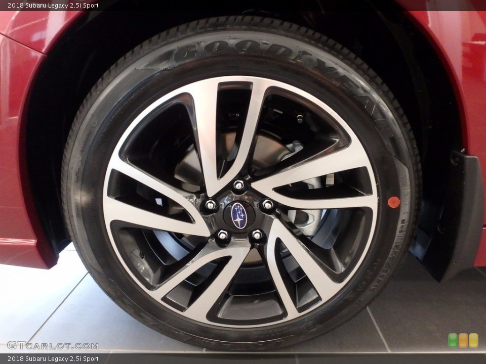 2018 Subaru Legacy 2.5i Sport Wheel and Tire Photo #122508620