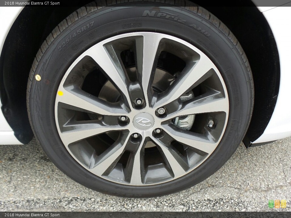 2018 Hyundai Elantra GT Sport Wheel and Tire Photo #122515658