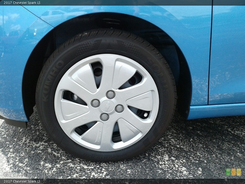 2017 Chevrolet Spark LS Wheel and Tire Photo #122535610