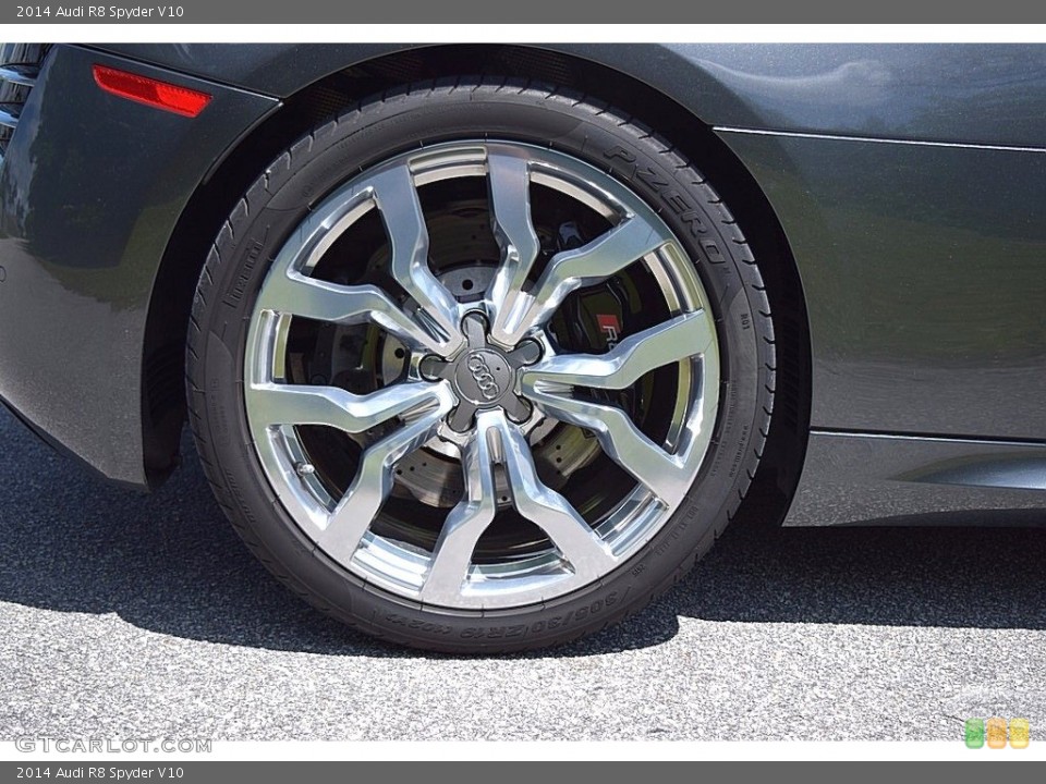 2014 Audi R8 Spyder V10 Wheel and Tire Photo #122541021